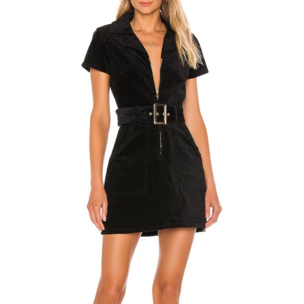 Outlaw Mini Dress in Black